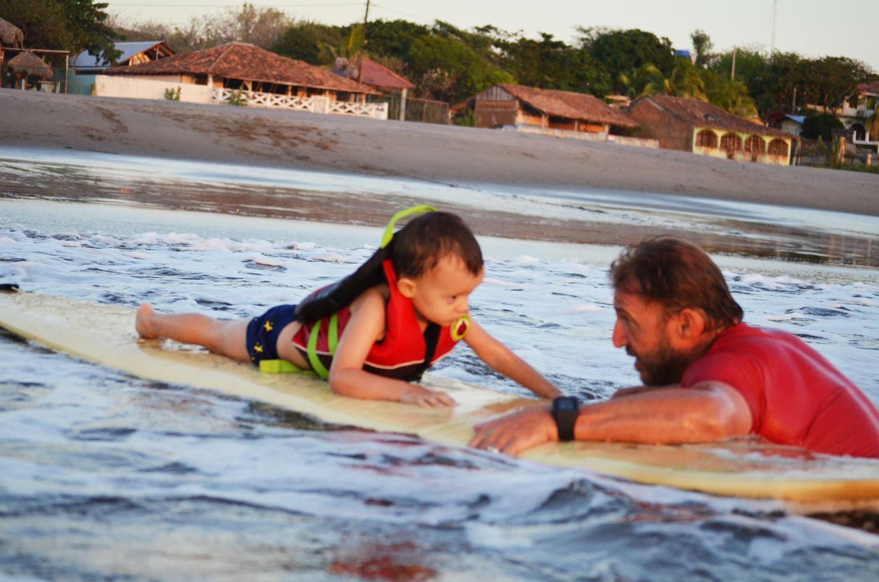 Sirena Surf Lodge Miramar Nicaragua Exteriér fotografie